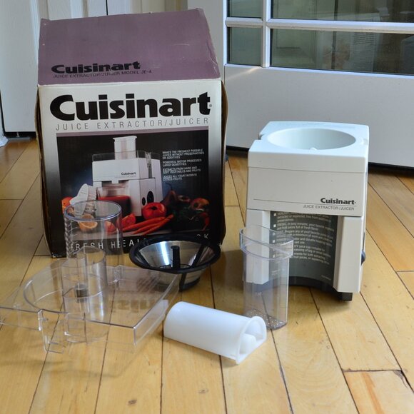 Cuisinart Juice Extractor Juicer Model JE-4 - Picture 1 of 13